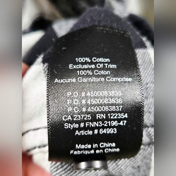 Aritzia TNA Gingham Plaid Modern Cottagecore Hooded Button Shirt, Small - Picture 4 of 4